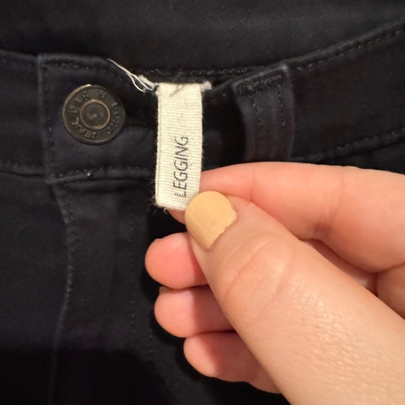 rag & bone Black Skinny Jeans High-Rise Stretch - Picture 7 of 7